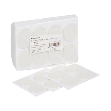 McKesson Foot Pad McKesson Pedi-Pad Size 104 Adhesive Foot - Case of 2000 - 9204-CS