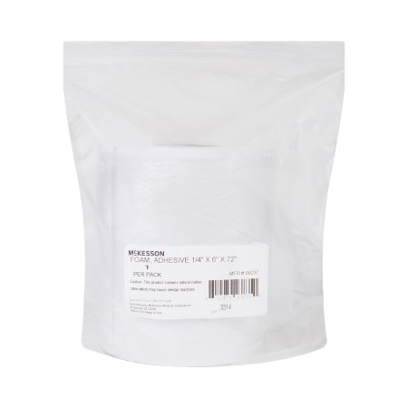 McKesson Orthopedic Padding Roll Adhesive McKesson 6 X 72 Inch Poly Foam NonSterile - Case of 20 - 9237-CS
