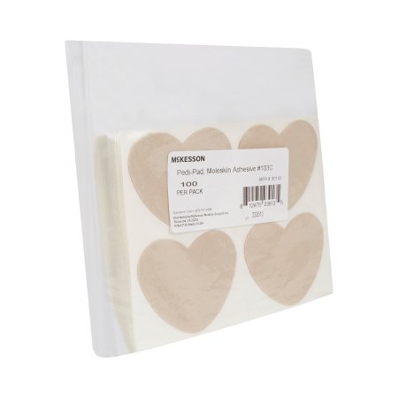 McKesson Protective Pad McKesson Pedi-Pad Size 103-C Adhesive Foot - Pack of 100 - 30143-PK