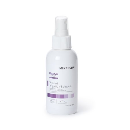 McKesson Wound Cleanser McKesson Puracyn® Plus Professional 4 oz. Pump Bottle NonSterile Antimicrobial - Case of 6 - 186-6505-CS
