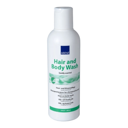Abena North America Rinse-Free Shampoo and Body Wash Abena 6.8 oz. Flip Top Bottle Scented - Case of 6 - 150237-CS