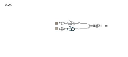 Codan US Corp IV Extension Set Codan for Kids™ Mini Bore - Case of 50 - BC205-CS