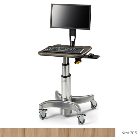 Midmark Midmark® Workstation Secure Laptop Workstation with Mouse Tray Without Drawers Without Shelves - Each - 6218-001-796-EA