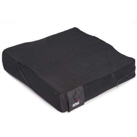Crown Therapeutics Seat Cushion ROHO® Hybrid Elite SR® 15 W X 15 D X 4 H Inch Neoprene Rubber / Foam - Each - 1RHE1515C-SR-EA