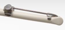 Aspen Surgical Products (Protek) Needle Guide Reusable Stainless Steel For use with Samsung-Medison EV4-9/10ED, ER4-9/10ED, EC4-9, EVN4-9, EV4-9, ER4-9 - Each - 1-535-6456-EA