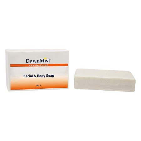 Dukal Soap DawnMist® Bar #1/2 Bar Individually Wrapped Mild Scent - Case of 500 - SP05-500-CS