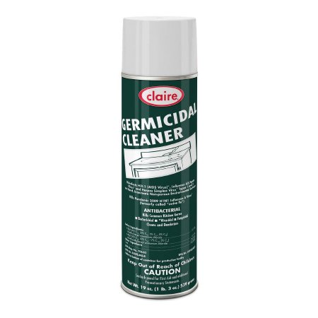 R3 Reliable Redistribution Resource Claire® Surface Disinfectant Cleaner Germicidal Aerosol Spray Liquid 19 oz. Can Fresh Scent NonSterile - Case of 12 - 25950876-CS
