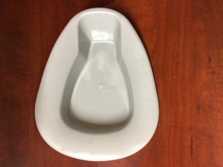 GMAX Industries Stackable Bedpan Gray 2 Quart / 1893 mL - Case of 50 - GP21008-CS