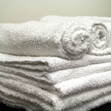 Royal Blue Intl Washcloth Royal Silver Basics 12 X 12 Inch White Reusable - DZ/12 - 100659-DZ