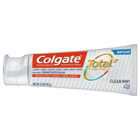 Colgate Toothpaste Colgate® Total Clean Mint Flavor 3.3 oz. Tube - Case of 24 - US05328A-CS