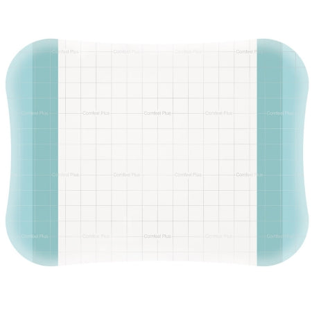 Coloplast Thin Hydrocolloid Dressing Comfeel® Plus Transparent Thin 2 X 2-3/4 Inch Rectangle - Each - 33530-EA