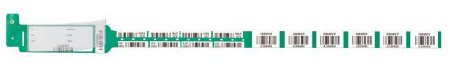 Precision Dynamics Identification Wristband with Shield Securline® Bloodband Permanent Snap Without Legend - Box of 150 - 2431-22-PDB-BX