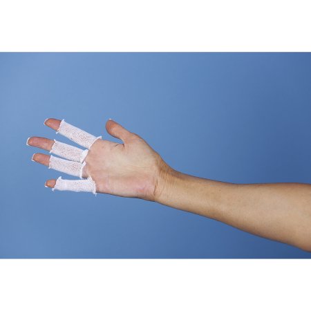 Medi-Tech International Tubular Retainer Dressing Meditube™ Cotton 7/8 Inch X 50 Yard Size 1-1/2 White Average Finger / Toe NonSterile - Box of 1 - MTTG318-BX