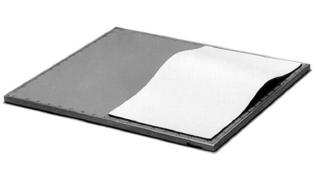 Alimed Lead Blocker Both sides are vinyl-coated (cream color) for easy cleaning. Cream • 1 mm Thick • 1 mm Pb equivalent For Xray Rooms - Each - 2970017433-EA