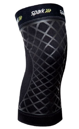 Brownmed Knee Sleeve Spark Kinetic Knee Medium Pull-On 14 to 16 Inch Knee Circumference Left or Right Knee - Each - 40411-EA