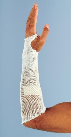 Alba Healthcare Elastic Net Retainer Dressing CareNett® Tubular Elastic 25 Yard Size 1 Natural Medium Finger / Toe NonSterile - Box of 1 - CN01-BX