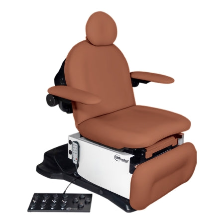 UMF Medical Power Podiatry Chair Power5016P Series 18-1/2 to 37 Inch Seat Height Powder Coated Steel Adobe - Each - 5016-650-200-EA
