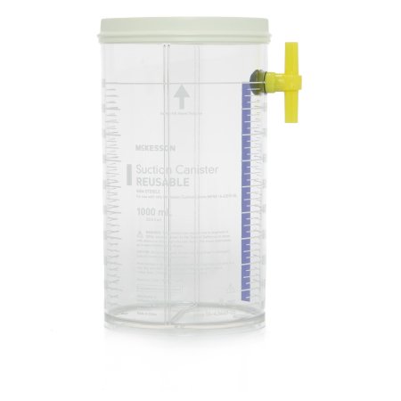 McKesson Suction Canister McKesson 1000 mL Without Lid - Case of 10 - 16-43449-05-CS