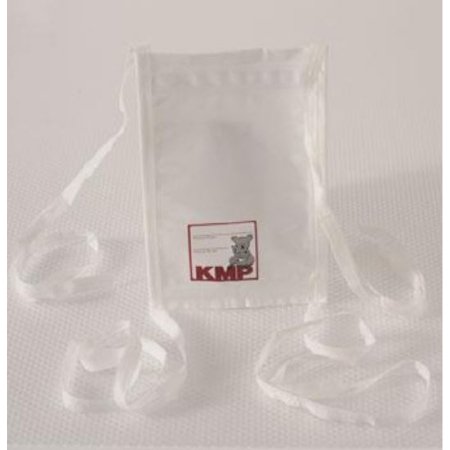 Kerma Medical Products Telemetry Pouches Polyester Pouches with slit for Lead Wires Dual Strap For use with Patient Monitors - Case of 100 - 00905A-CS
