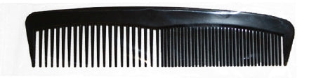New World Imports Comb 5 Inch Black Plastic - Case of 1440 - BC5-CS