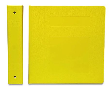 First Healthcare Products Binder Titan 3 Ring Yellow 250 Sheets Side Opening - Each - M90250R3-EA
