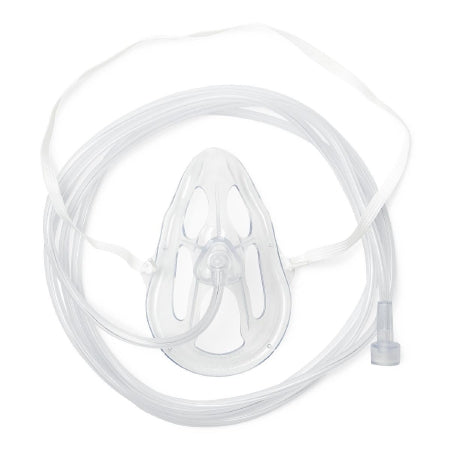 Medline Oxygen Mask OxyMask™ For Vortex Adult One Size Fits Most Adjustable Head Strap - Case of 25 - OM11258ML-CS