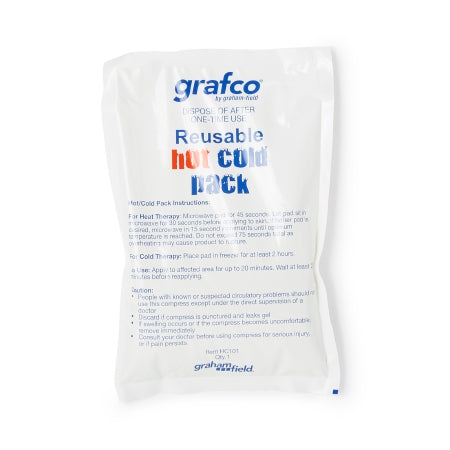 Graham-Field Hot / Cold Pack General Purpose 6 X 9 Inch Plastic / Gel Reusable - Case of 24 - HC101-CS