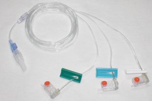 All-Med Subcutaneous Infusion Set Alimed® Multi-Lumen 27 Gauge X 3 9 mm 36 Inch Tubing Without Port - Box of 10 - MCTI3609-SS-BX