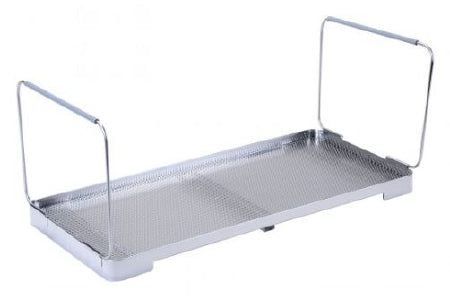 V. Mueller Genesis® Sterilizer Lifting Platform 3/4 X 10-2/5 X 20-1/3 Inch Inside Dimensions, 1-1/3 X 10-3/5 X 20-1/2 Inch Outside Dimensions, Solid Sides, Perforated Bottom - Each - LP7-1-EA