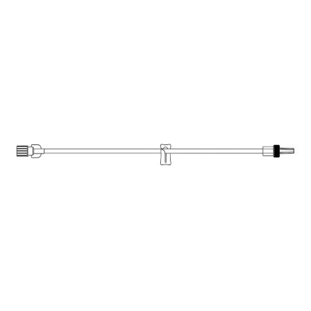 McKesson IV Extension Set McKesson Mini Bore 36 Inch Tubing Without Filter - Case of 600 - MS402-CS