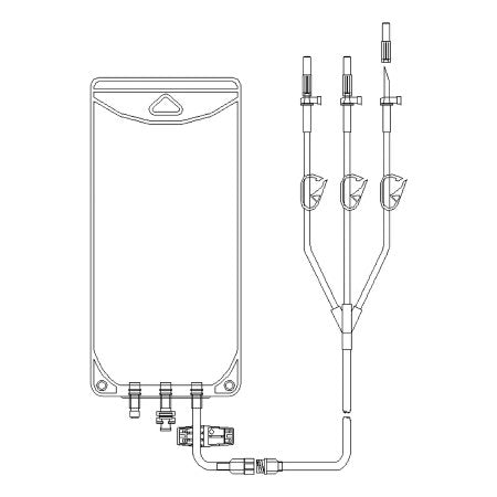 The Metrix Company EVA Empty Bag Secure® 500 mL - Case of 50 - 66102-CS