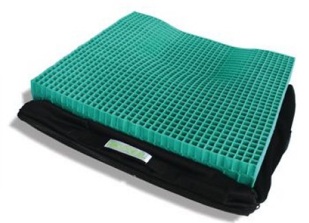 Patterson Medical Supply Seat Cushion EQUAGEL Protector 20 W X 18 D X 2-1/2 H Inch Foam / Gel - Each - 081704543-EA
