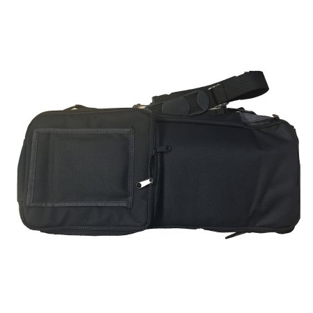 McKesson Feeding Pump Pouch McKesson Black, Capacity 1000 to 2000 mL, Pump Pocket, Outside Window - Each - MSPU2000-EA