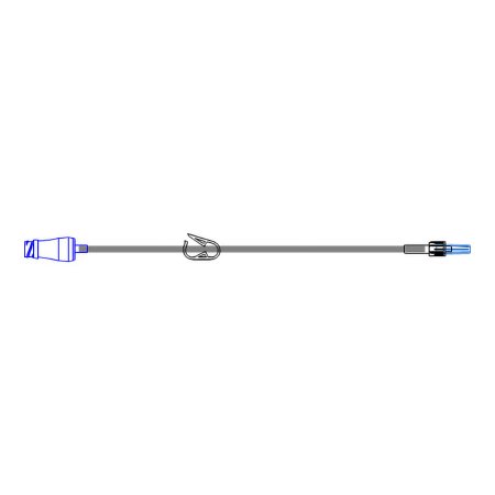 McKesson IV Extension Set McKesson Needle-Free Port 14 Inch Tubing Without Filter Sterile - Case of 50 - MS938-CS