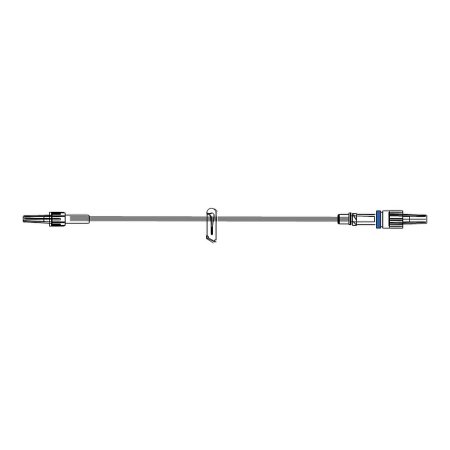 McKesson IV Extension Set McKesson Micro Bore 60 Inch Tubing Without Filter Sterile - Case of 50 - MS460S-CS