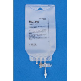 The Metrix Company EVA Empty Bag Secure® 2 Liter - Case of 50 - 66225-CS
