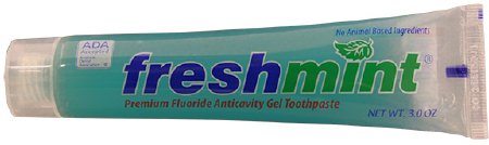 New World Imports Toothpaste Freshmint® Mint Flavor 3 oz. Tube - Case of 72 - CGADA3-CS