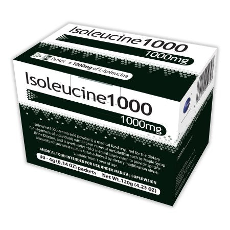 Vitaflo USA LLC Oral Supplement Isoleucine1000 Unflavored Powder 1 Gram Individual Packet - Each - 55118-EA