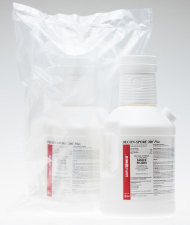 Veltek Associates DECON-SPORE® 200 Plus Surface Disinfectant Cleaner Peroxide Based Manual Pour Liquid 1 gal. Bottle Scented Sterile - Case of 4 - DS200-04A-CS
