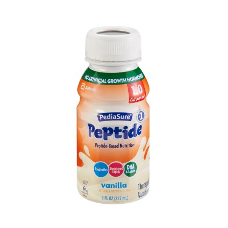 Abbott Nutrition Pediatric Oral Supplement PediaSure® Peptide 1.0 Cal 8 oz. Bottle Liquid Peptide Malabsorption / Maldigestion - Each - 67407-EA