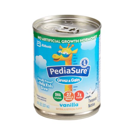 Abbott Nutrition Pediatric Oral Supplement Pediasure® Grow & Gain 8 oz. Can Liquid Calories - Each - 67522-EA