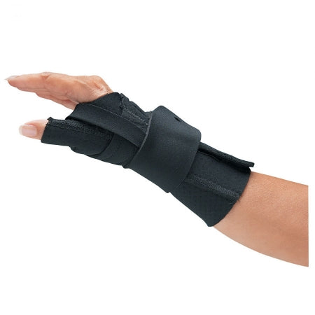 Patterson Medical Supply Wrist / Thumb Support Comfort Cool® CMC Restriction Neoprene / Neoloop™ / Terry Cloth Right Hand Black X-Large - Each - 55049408-EA
