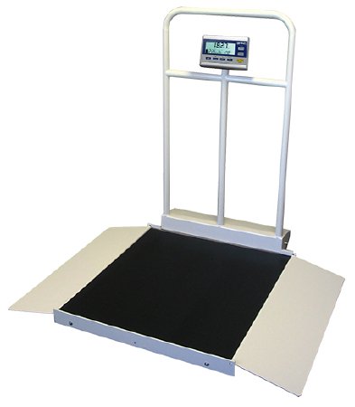 Befour Wheelchair Scale Smart View Display 1000 lbs. Capacity White Battery Operated - Each - MX450D-EA
