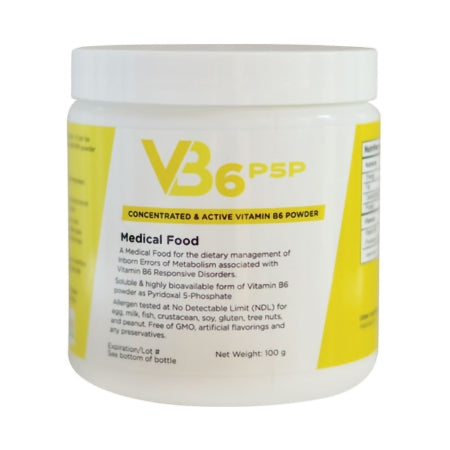 Solace Nutrition Oral Supplement VB6 P5P Unflavored Powder 100 Gram Jar - Each - 4006-EA