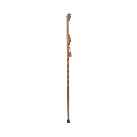 Mabis Healthcare Walking Stick Brazos™ Twisted Wood 55 Inch Height Brown Oak - Each - 602-3000-1108-EA