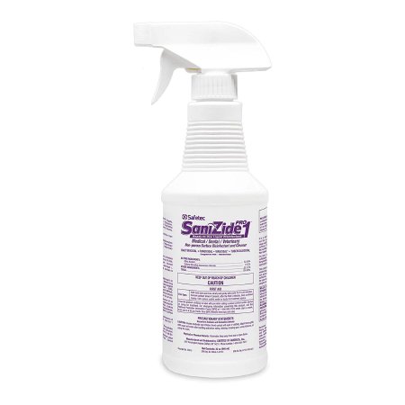 Safetec of America SaniZide Pro 1® Surface Disinfectant Cleaner Alcohol Based Pump Spray Liquid 32 oz. Bottle Alcohol Scent NonSterile - Case of 6 - 35910-CS