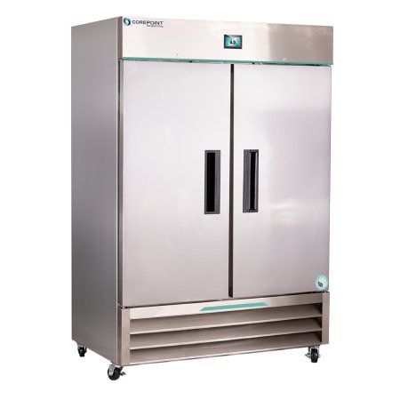 Horizon Scientific Inc Refrigerator Corepoint™ Scientific White Diamond Series Laboratory Use 49 cu.ft. 2 Swing Solid Doors Cycle Defrost - Each - NSWDR492SSS/0-EA