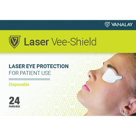 Vanalay LLC Laser Eye Protector Vee-Shield - Box of 24 - 816023-BX