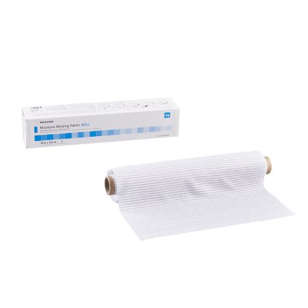 McKesson Silver Moisture Wicking Fabric McKesson 10 X 144 Inch Roll Sterile - Case of 12 - 16-10144R-CS