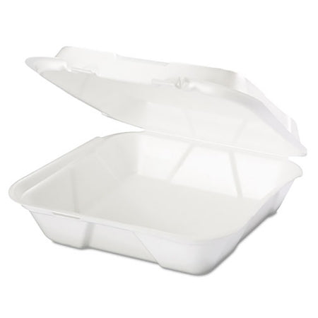 RJ Schinner Co Carryout Food Container Genpak® Snap-It™ White Single Use Foam - Case of 2 - SN200-CS